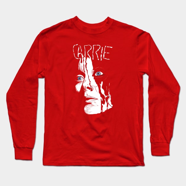 Carrie Long Sleeve T-Shirt by quadrin